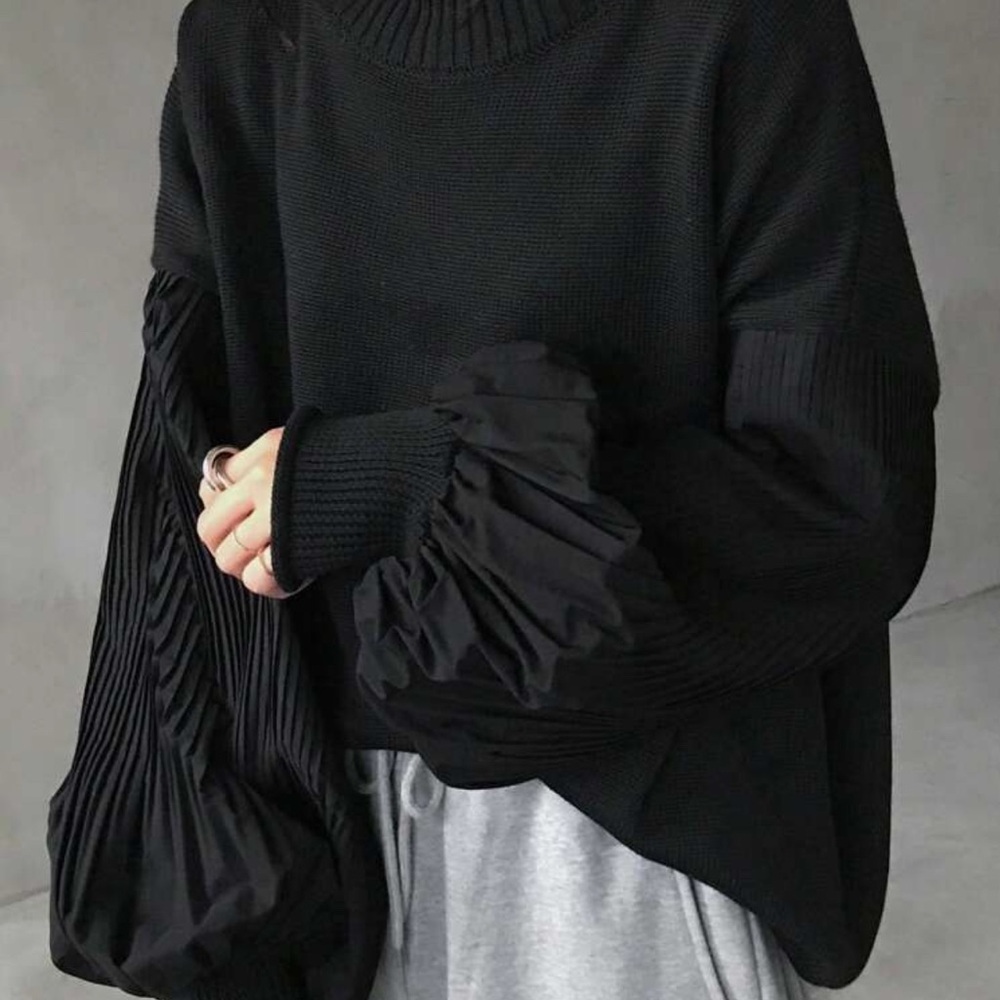 Elegant Black Women's Sweater